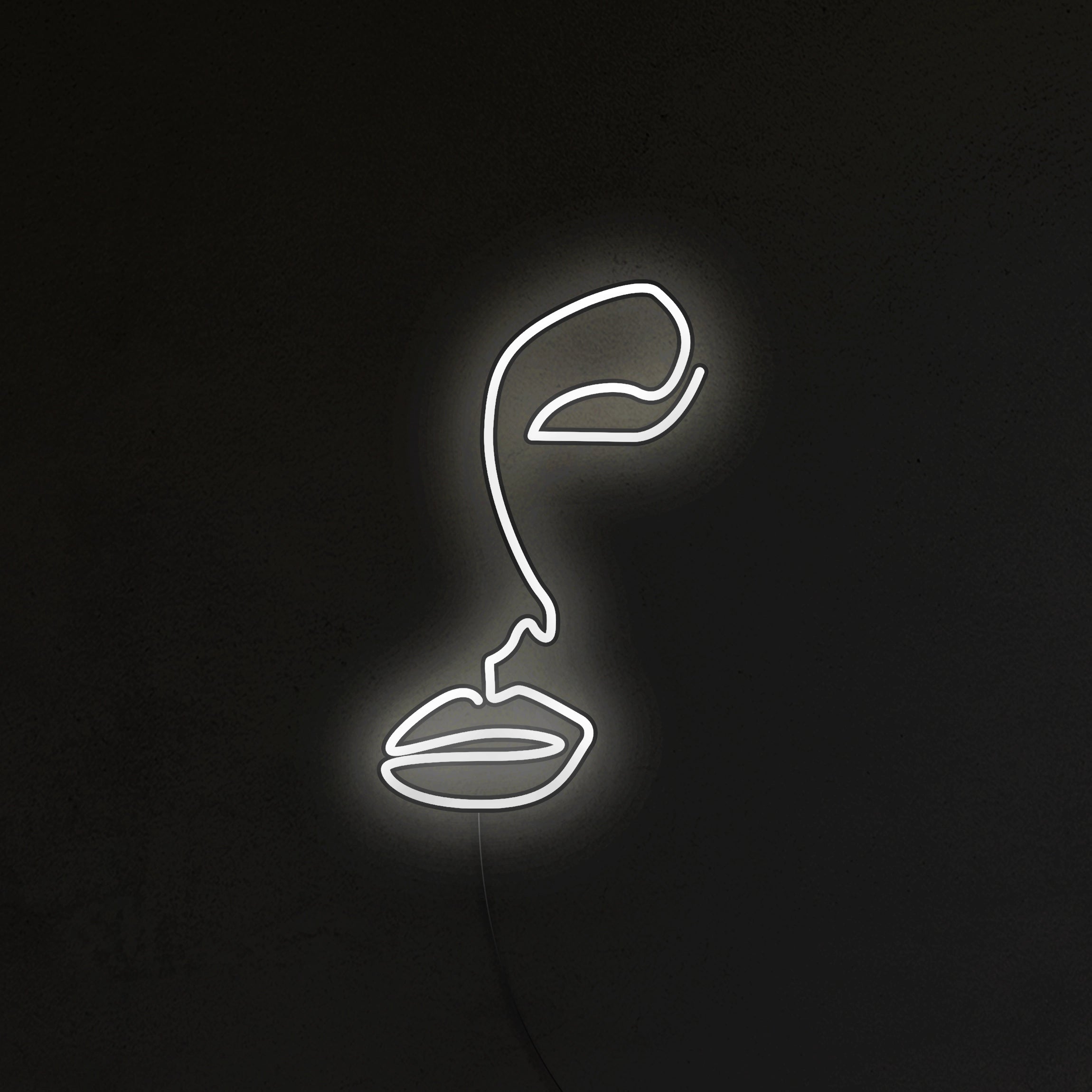 Twarz Neon LED