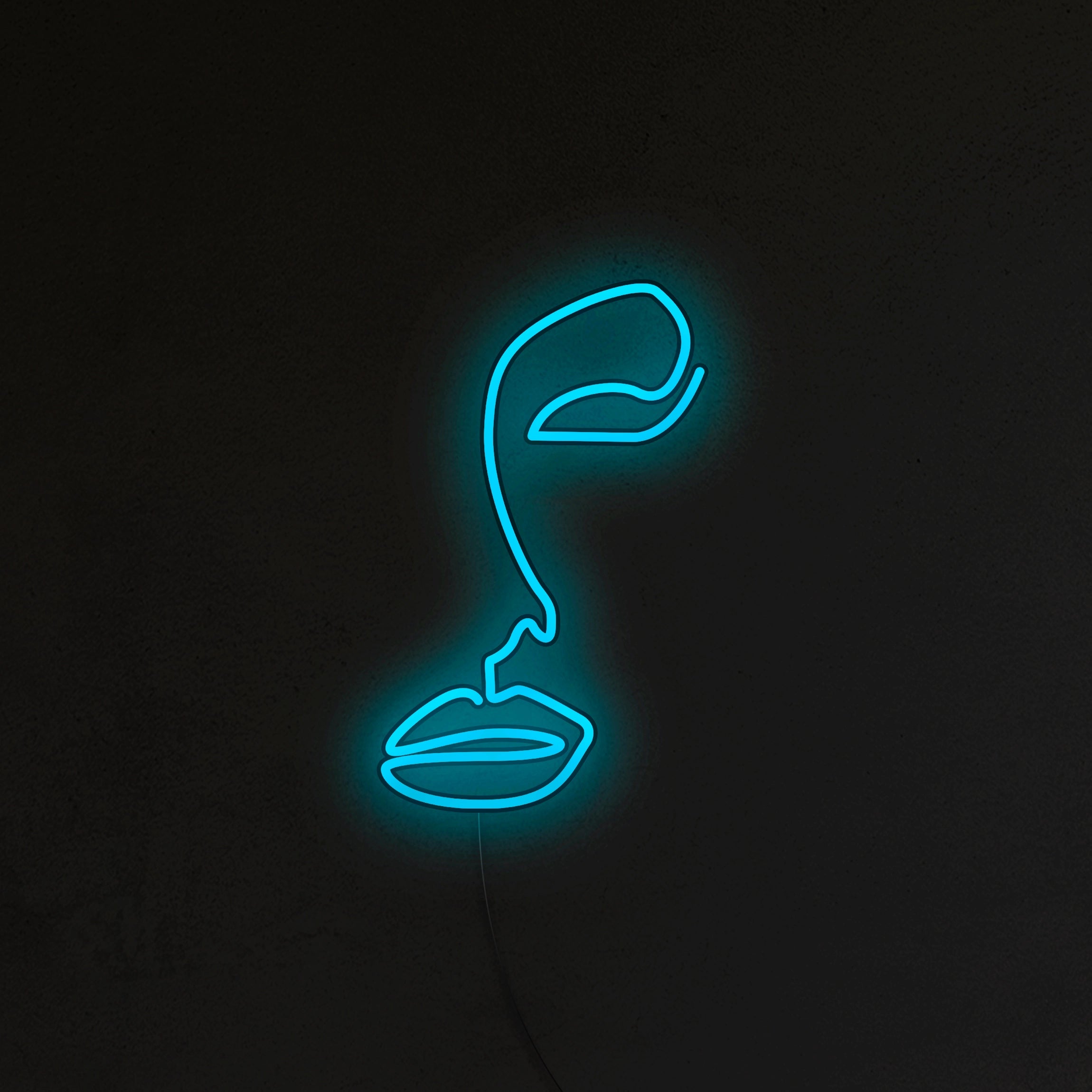 Twarz Neon LED