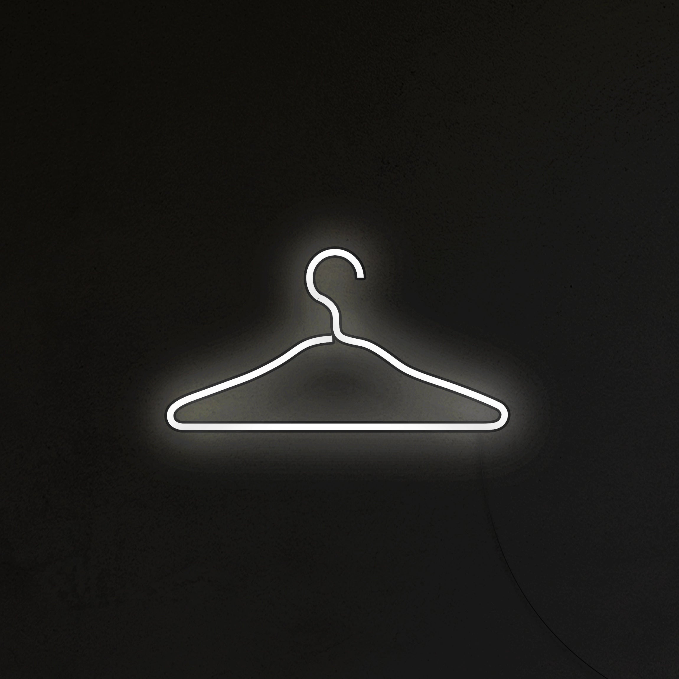 Wieszak Neon LED