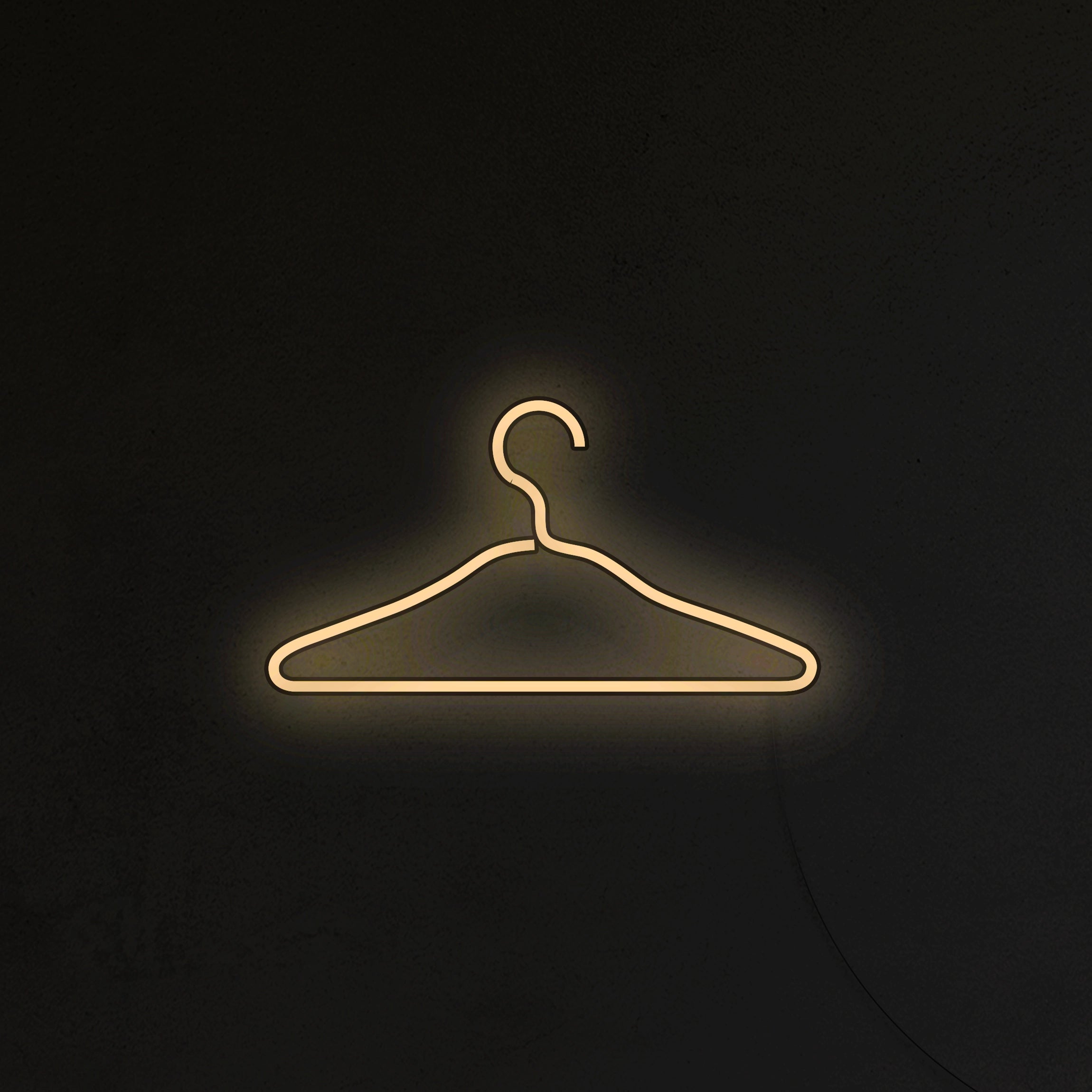 Wieszak Neon LED