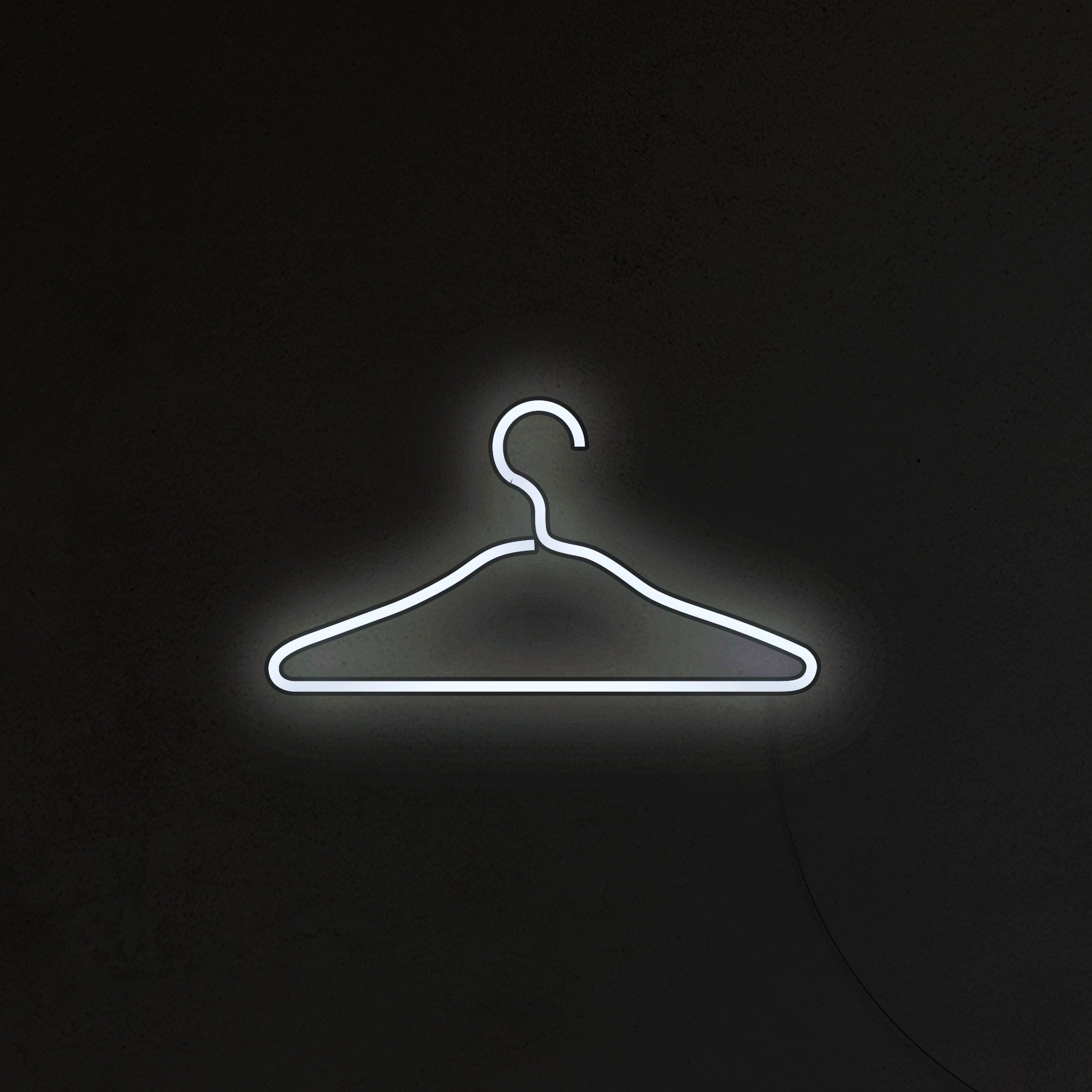 Wieszak Neon LED