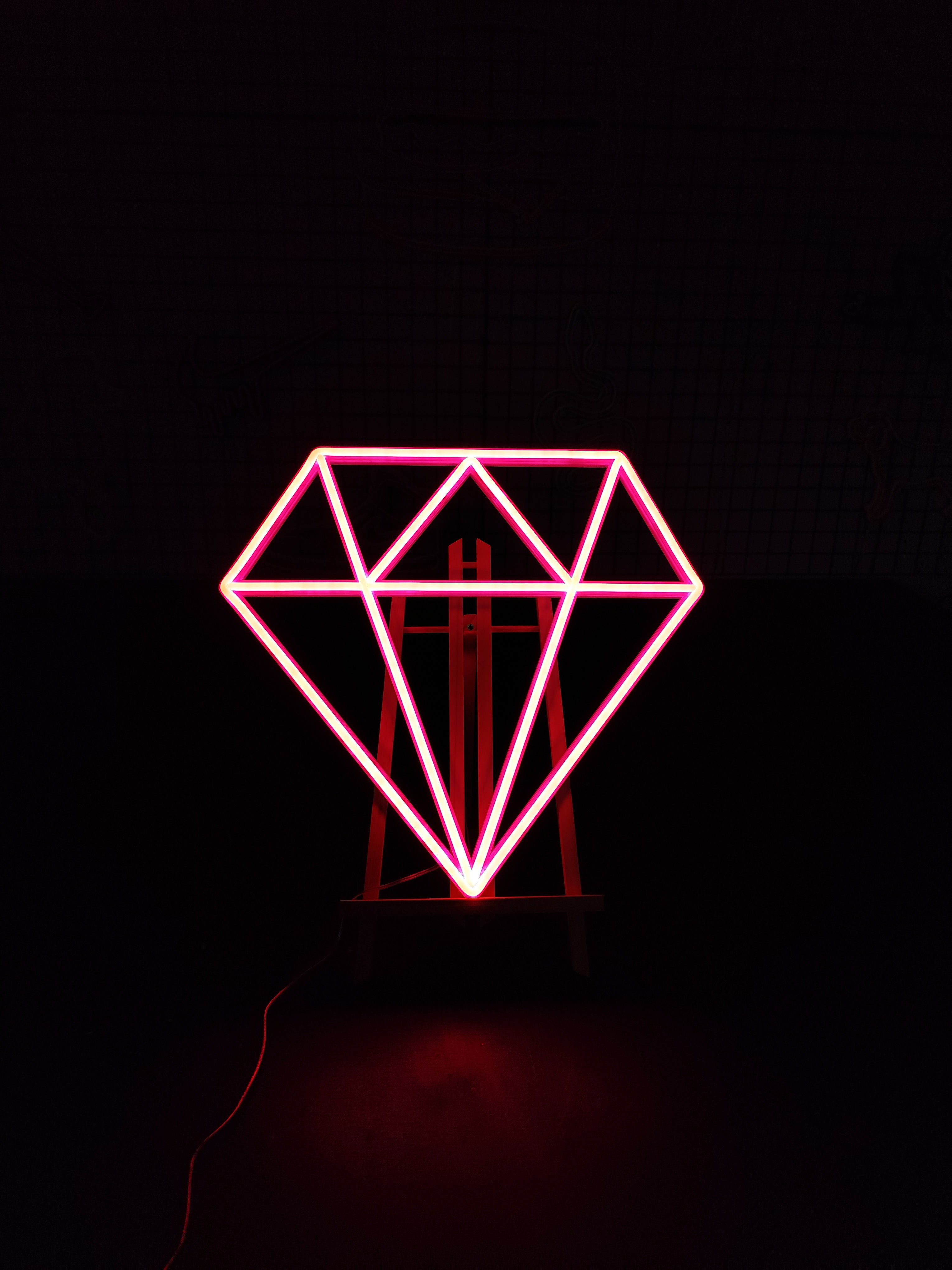 Diament Neon LED