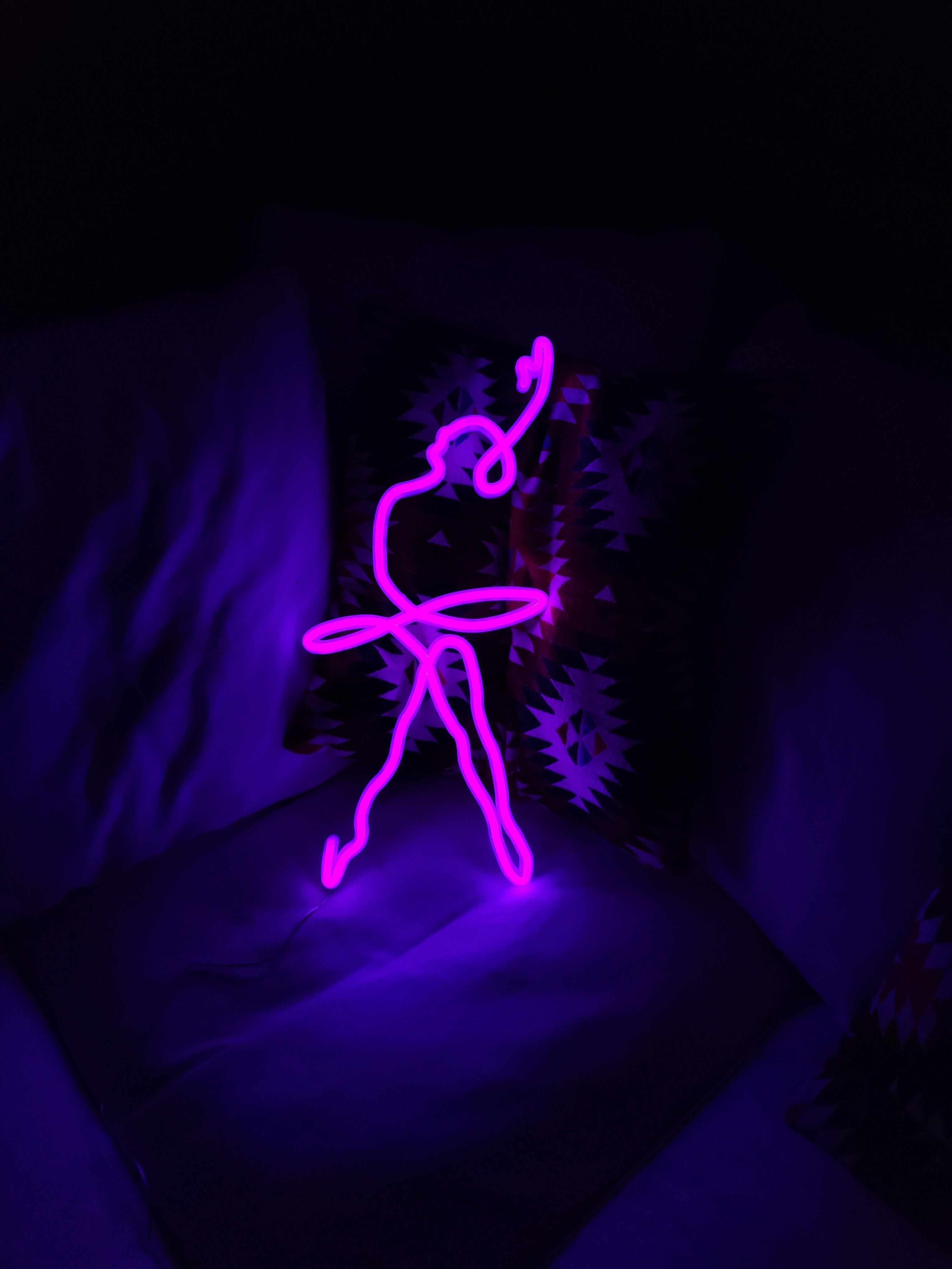 Baletnica Neon LED