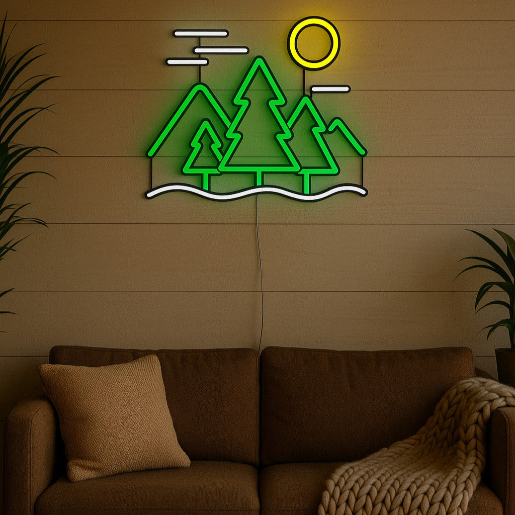 Górski Las Neon LED