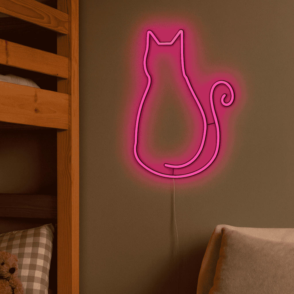 Kotek Neon LED