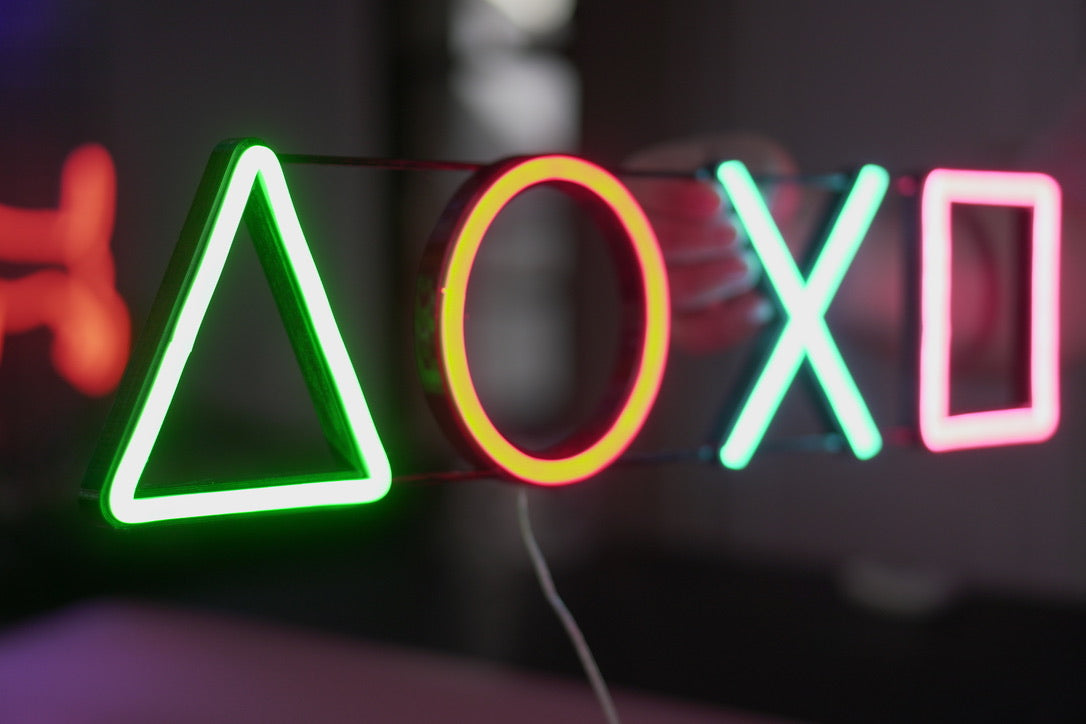 Playstation Neon LED