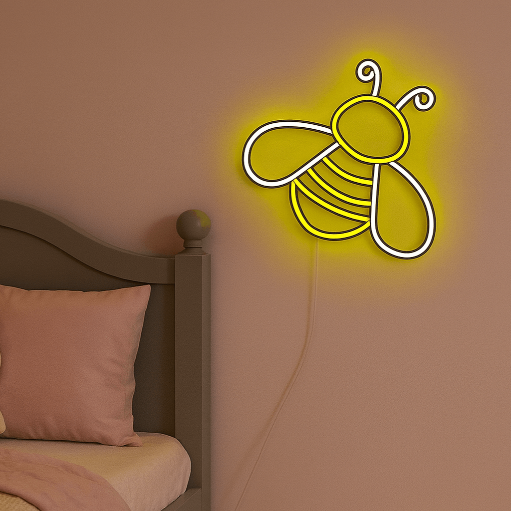 Pszczółka Neon LED