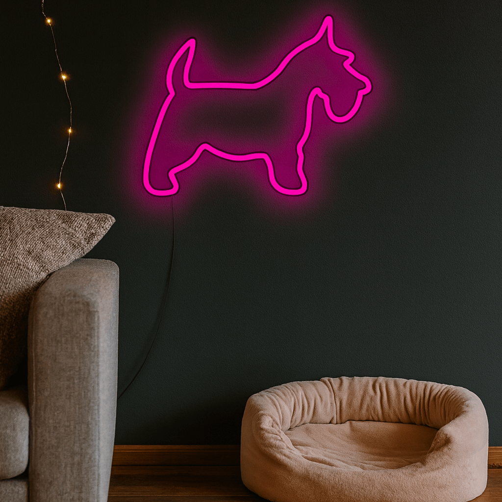 Schnauzer Neon LED