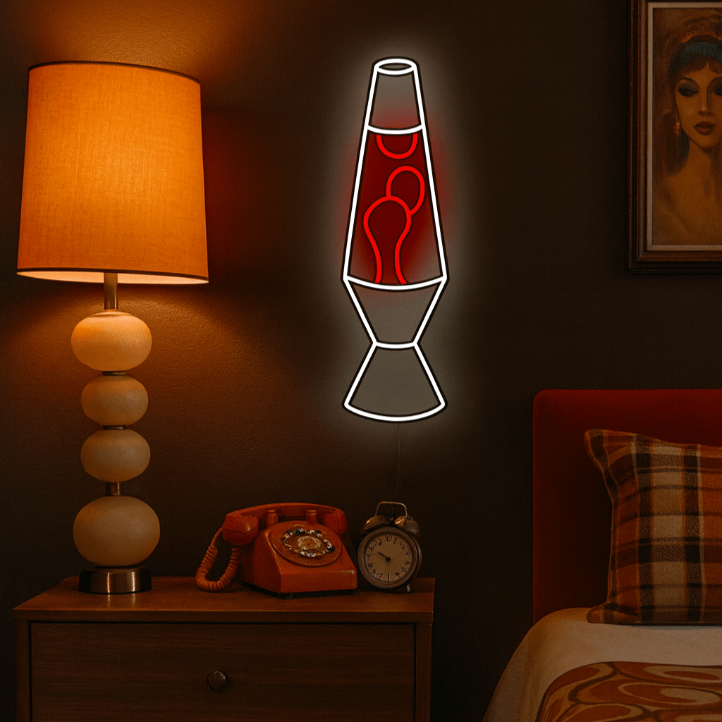 Lampa lava Neon LED