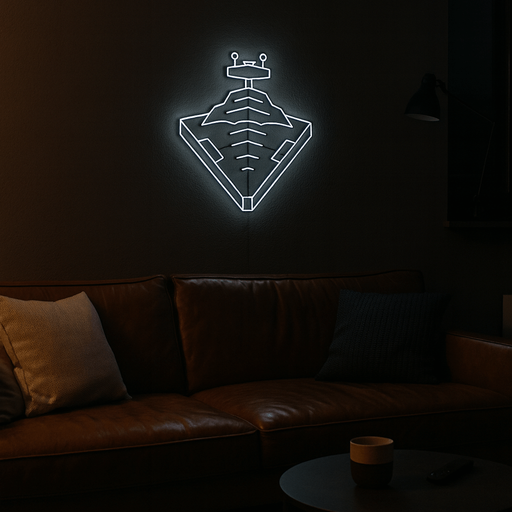 Krążownik Imperium Neon LED