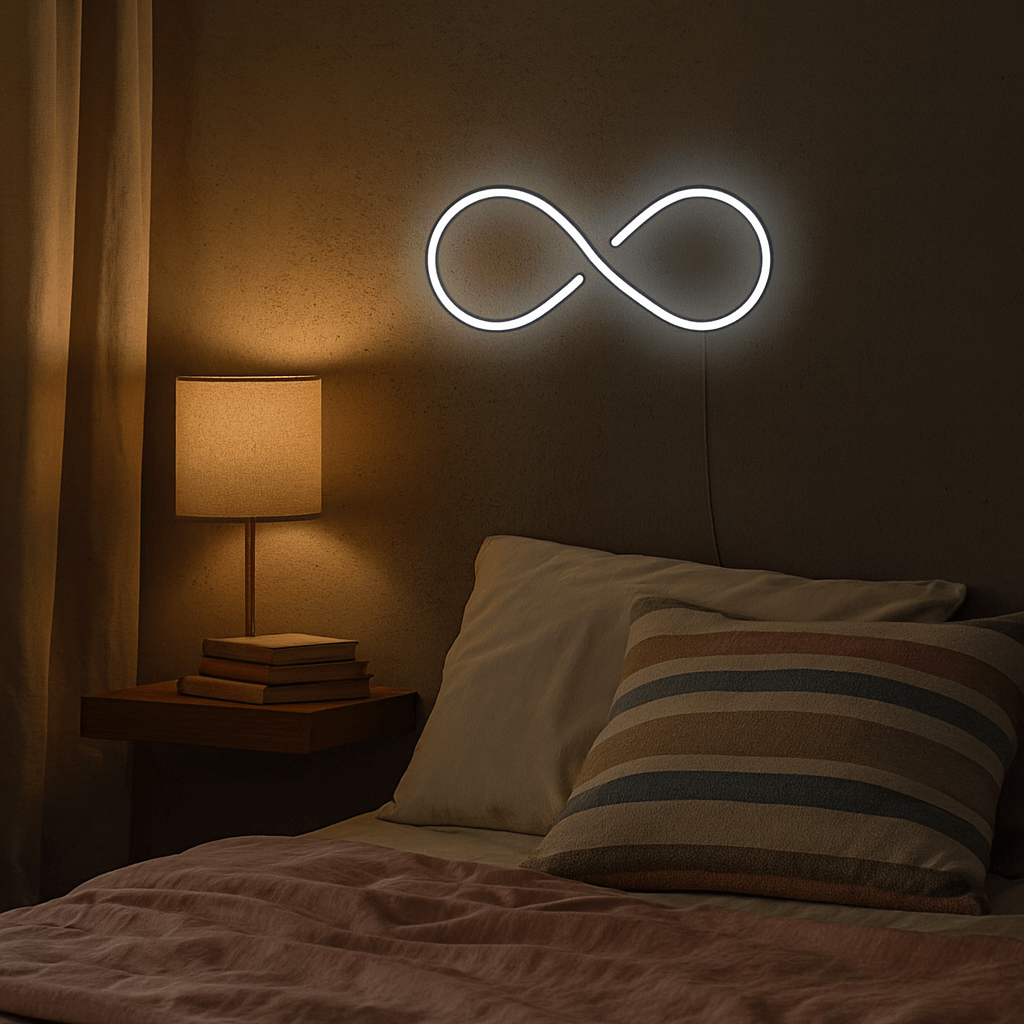 Znak Nieskończoności Neon LED