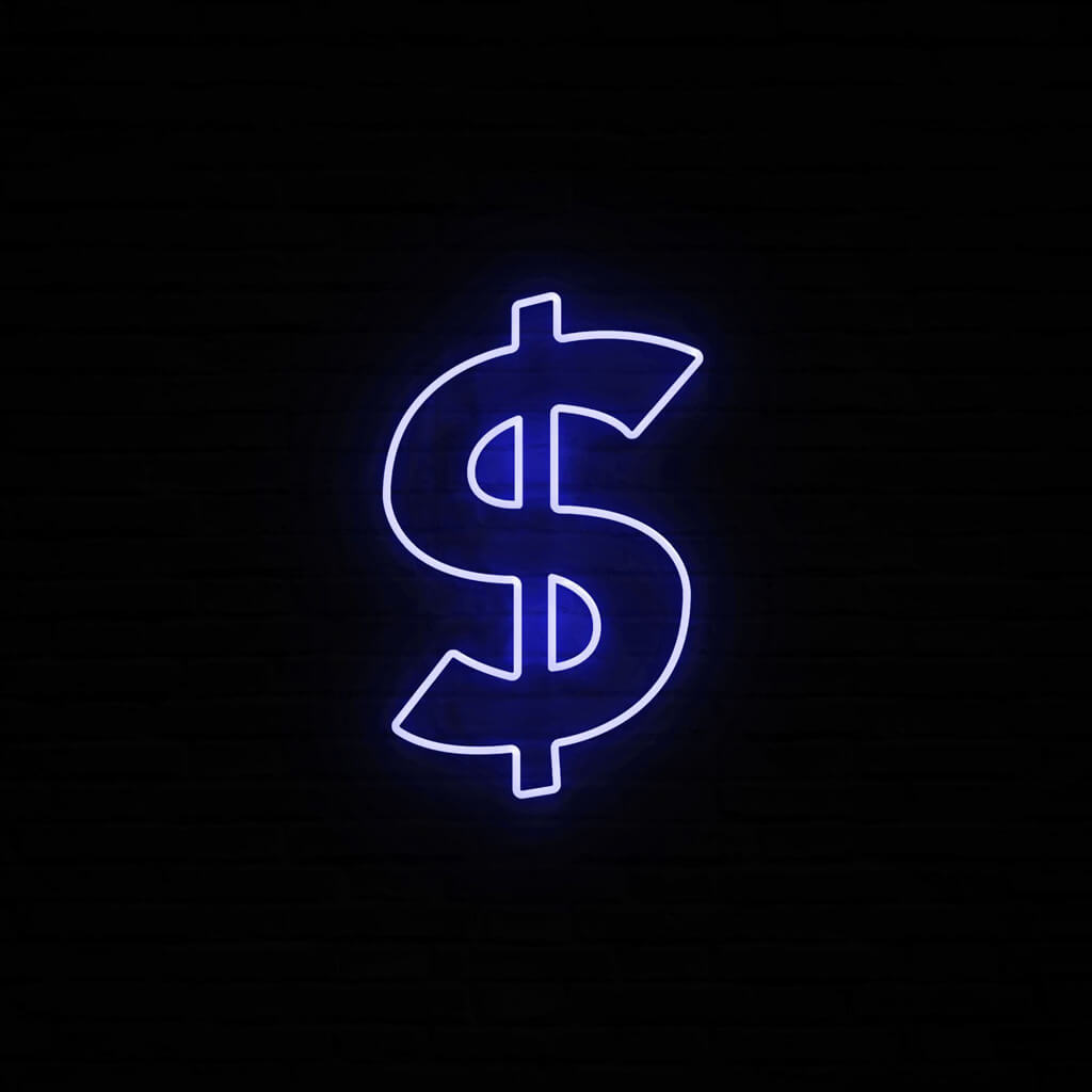 Dolar Neon LED