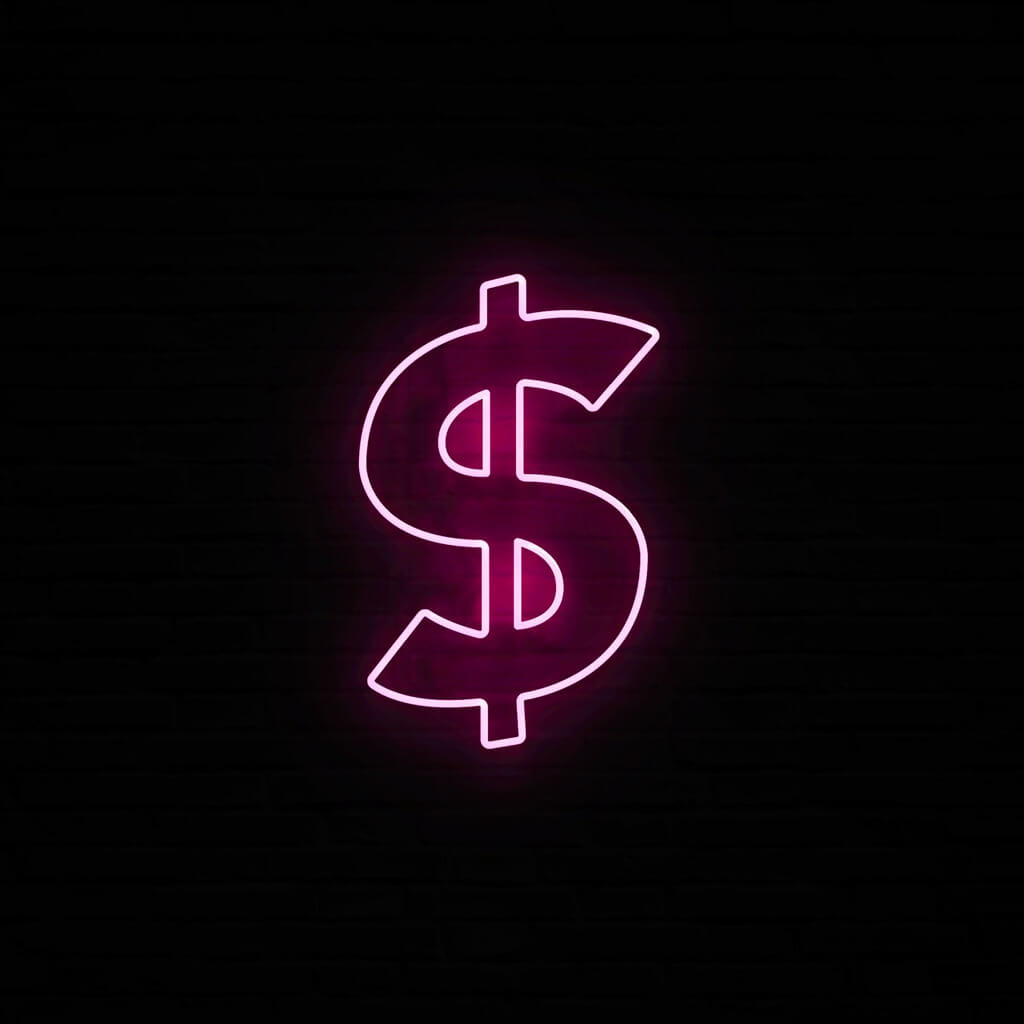 Dolar Neon LED