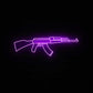 Karabin AK-47 Neon LED