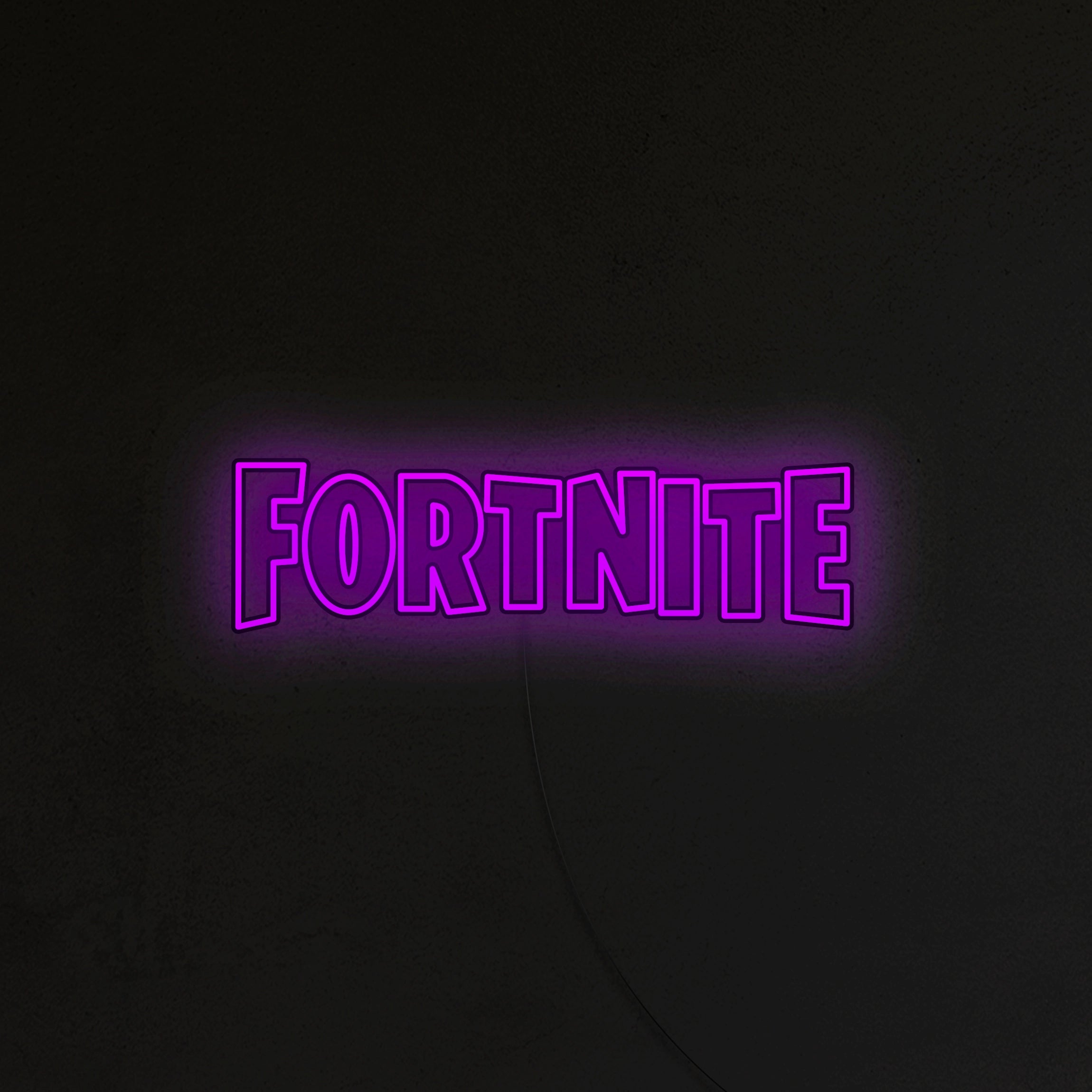 Napis Fornite Neon LED