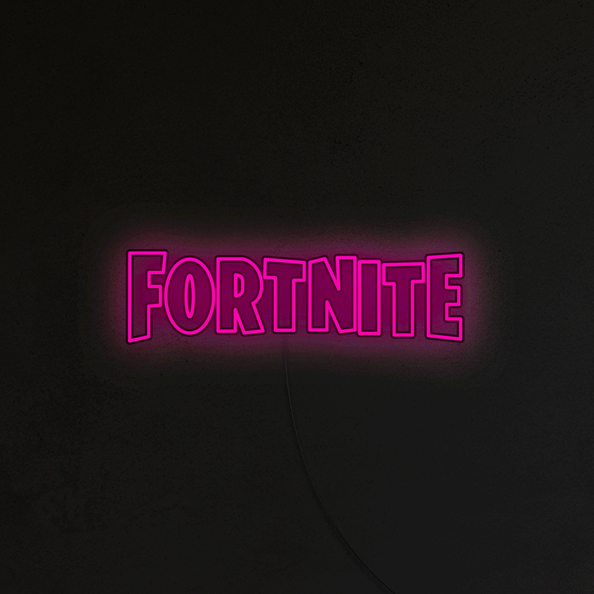 Napis Fornite Neon LED