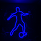 Piłkarz Neon LED