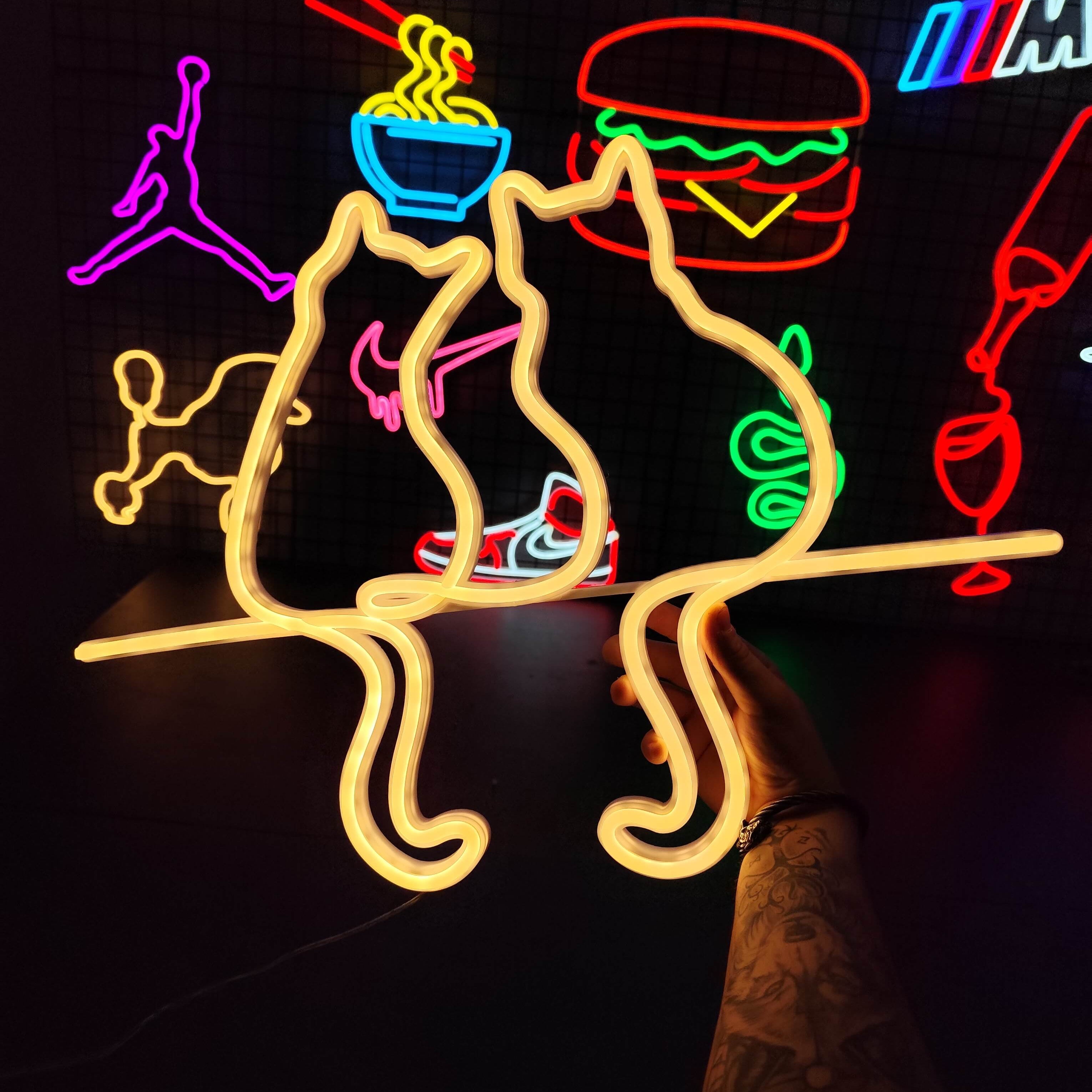 Kotki Neon LED