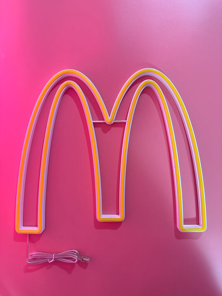 McDonald's Neon LED