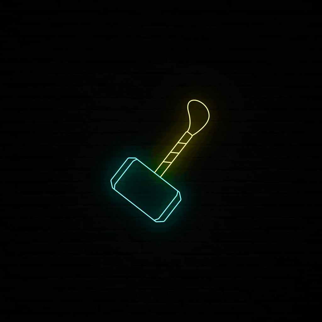 Thor - Mjolnir Neon LED