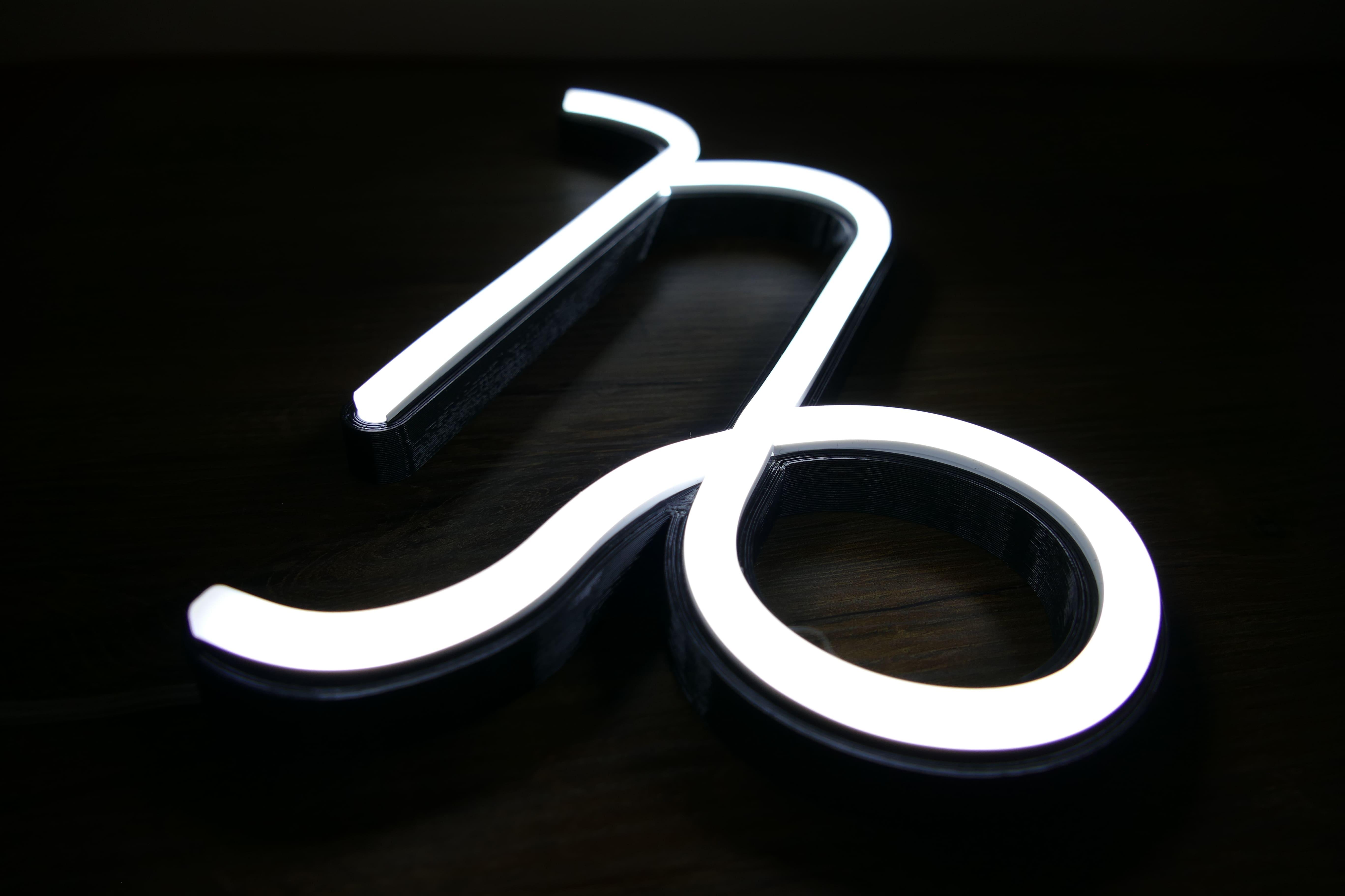 Znak Zodiaku Neon LED - Koziorożec