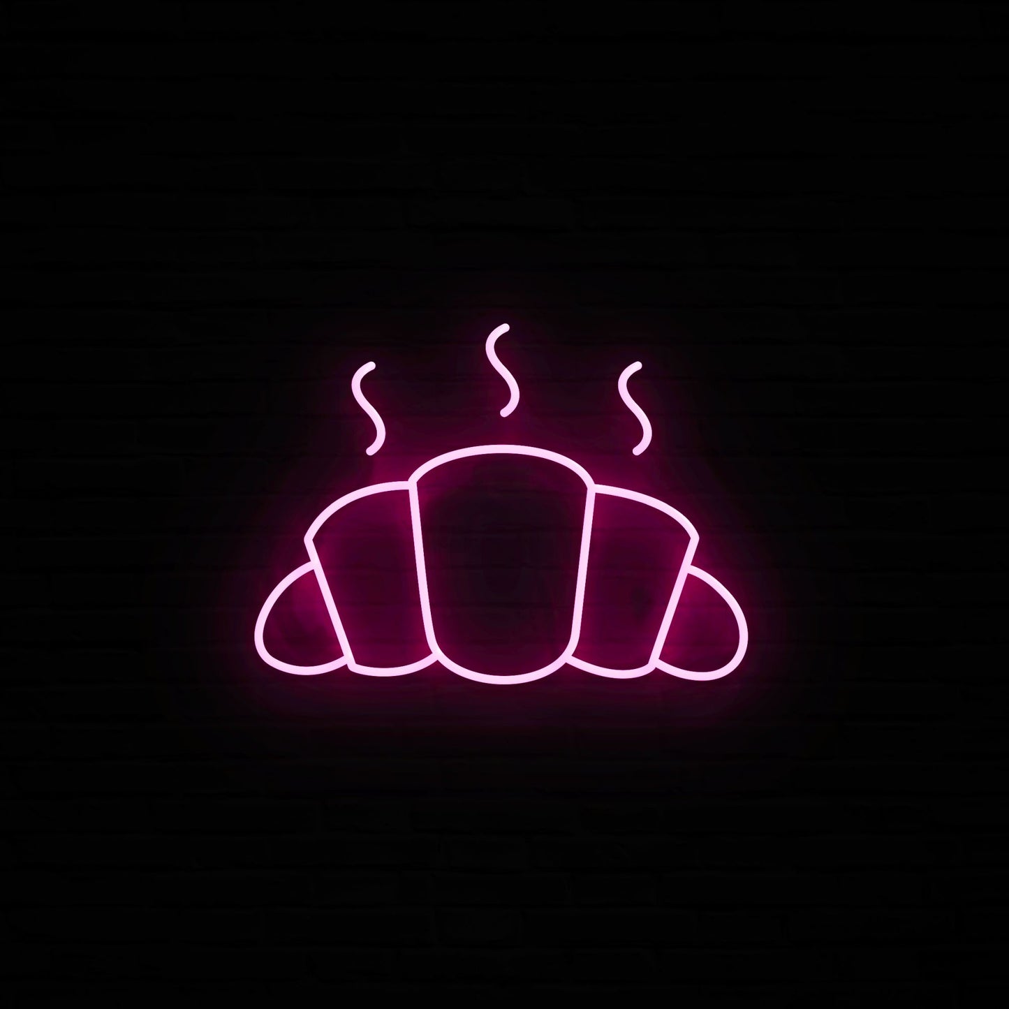 Croissant Neon LED