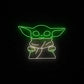 Baby Yoda Neon LED