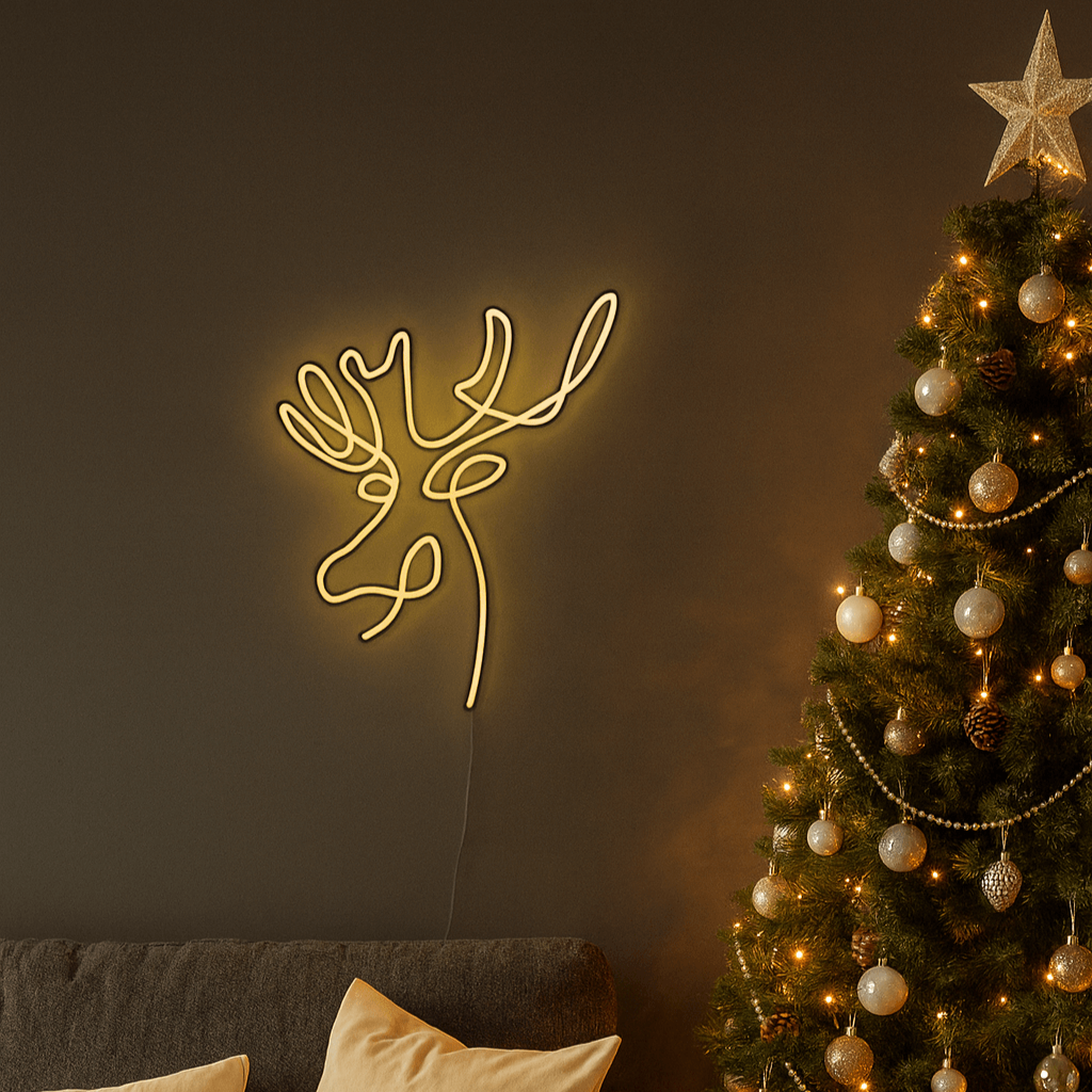 Renifer Neon LED