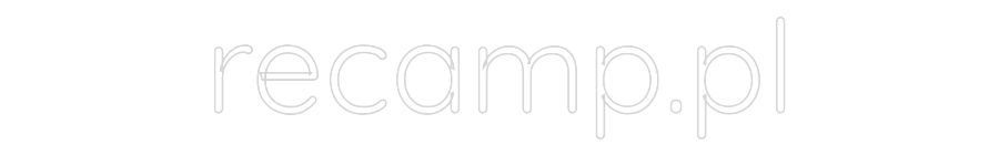 Custom Neon: recamp.pl
