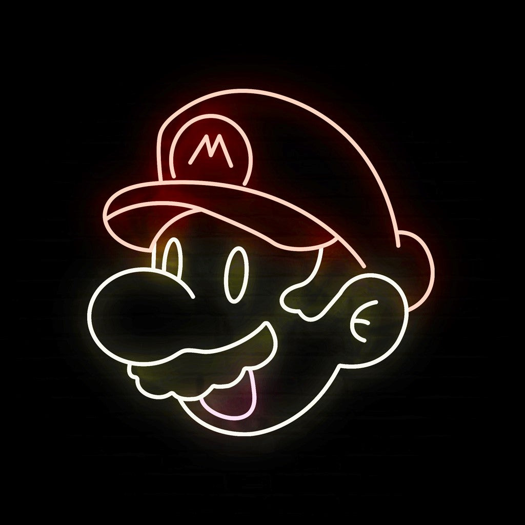 Super Mario Neon LED