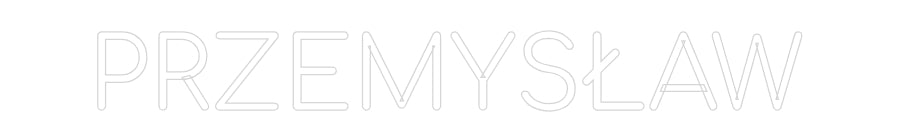 Custom Neon: PRZEMYSŁAW