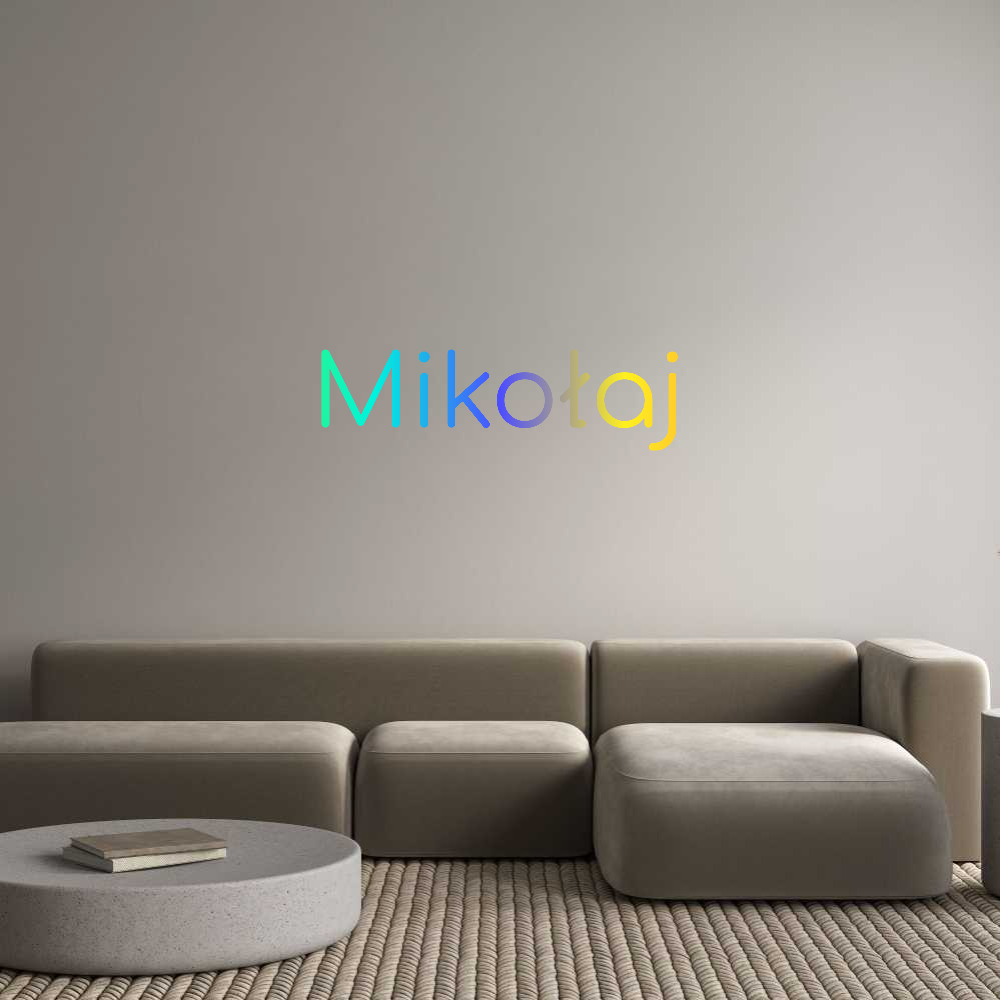 Custom Neon: Mikołaj
