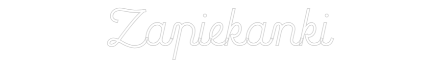 Custom Neon: Zapiekanki