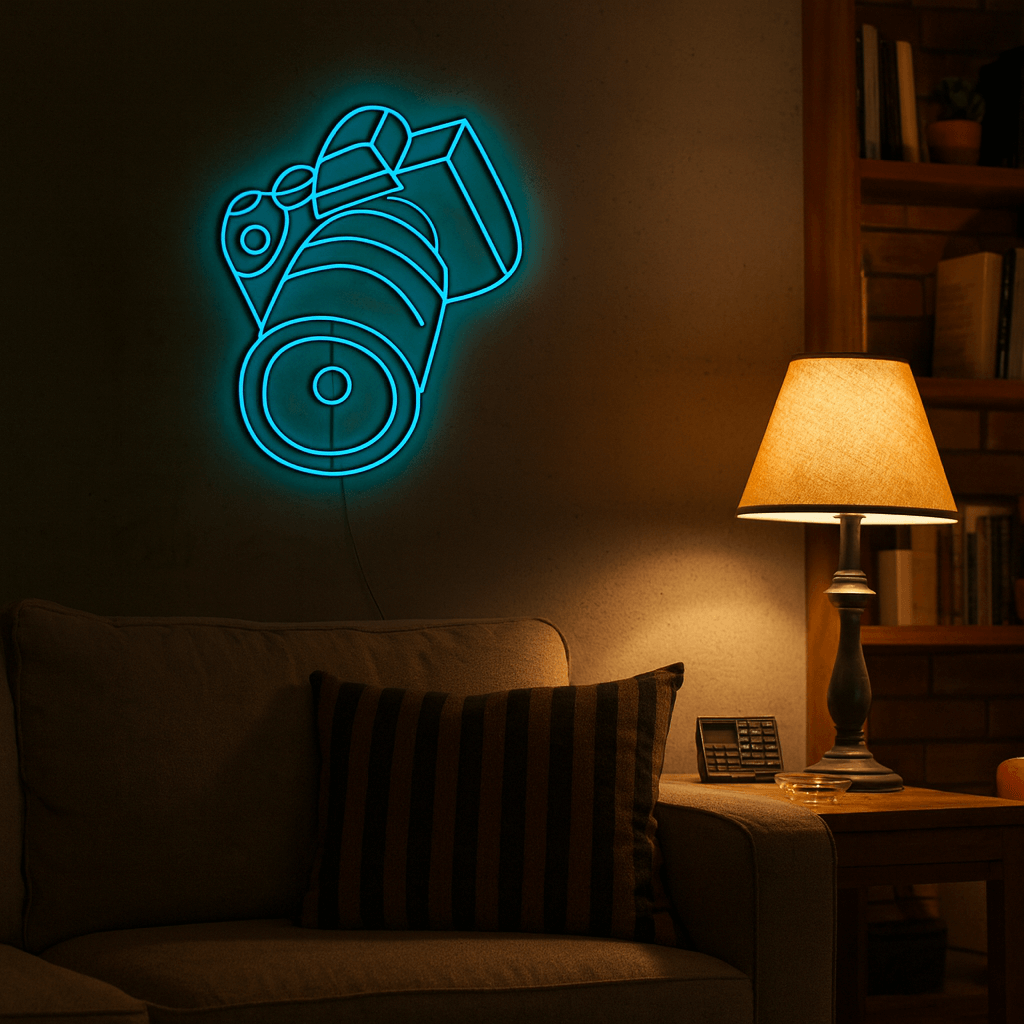 Aparat Lustrzany Neon LED