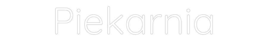 Custom Neon: Piekarnia