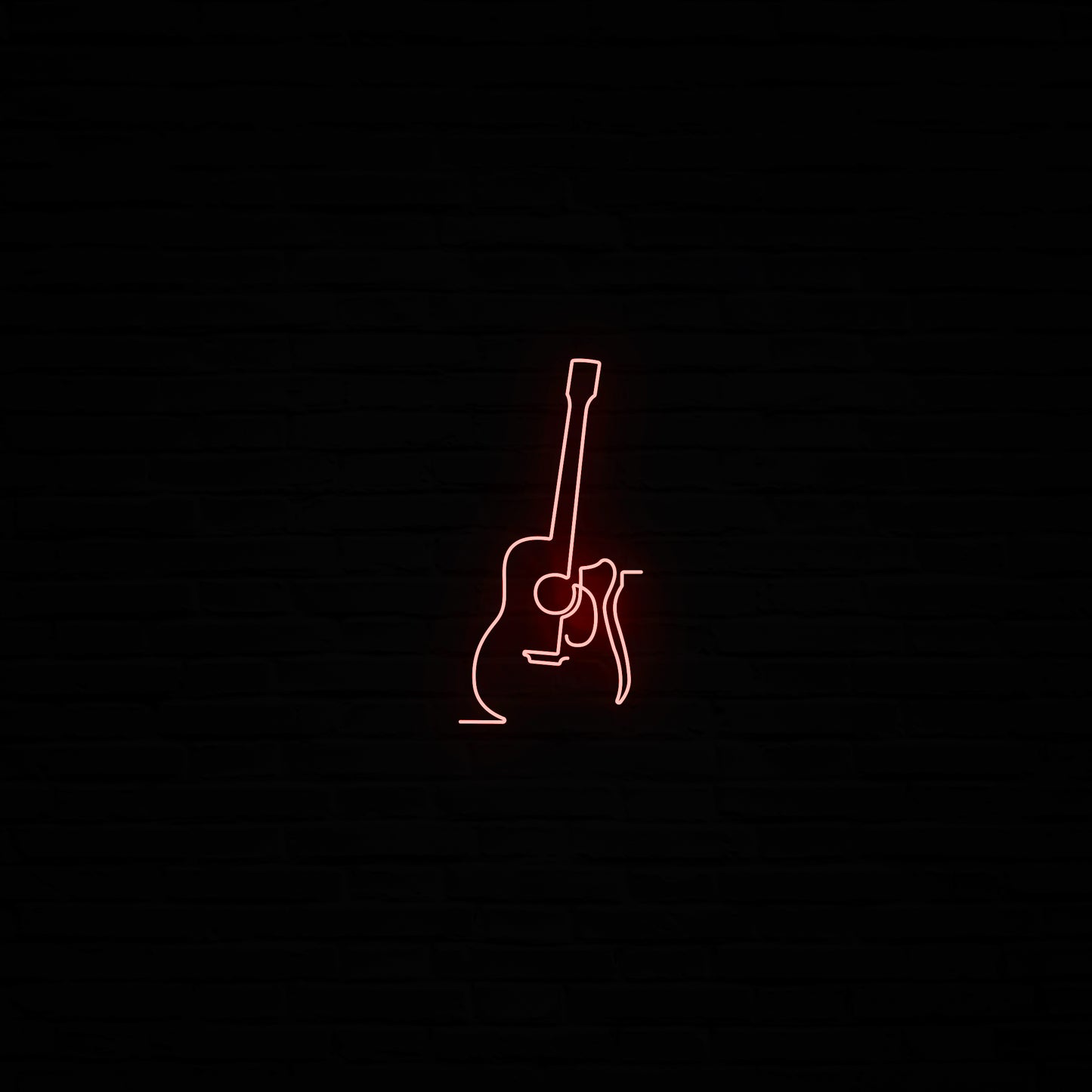 Gitara akustyczna Neon LED