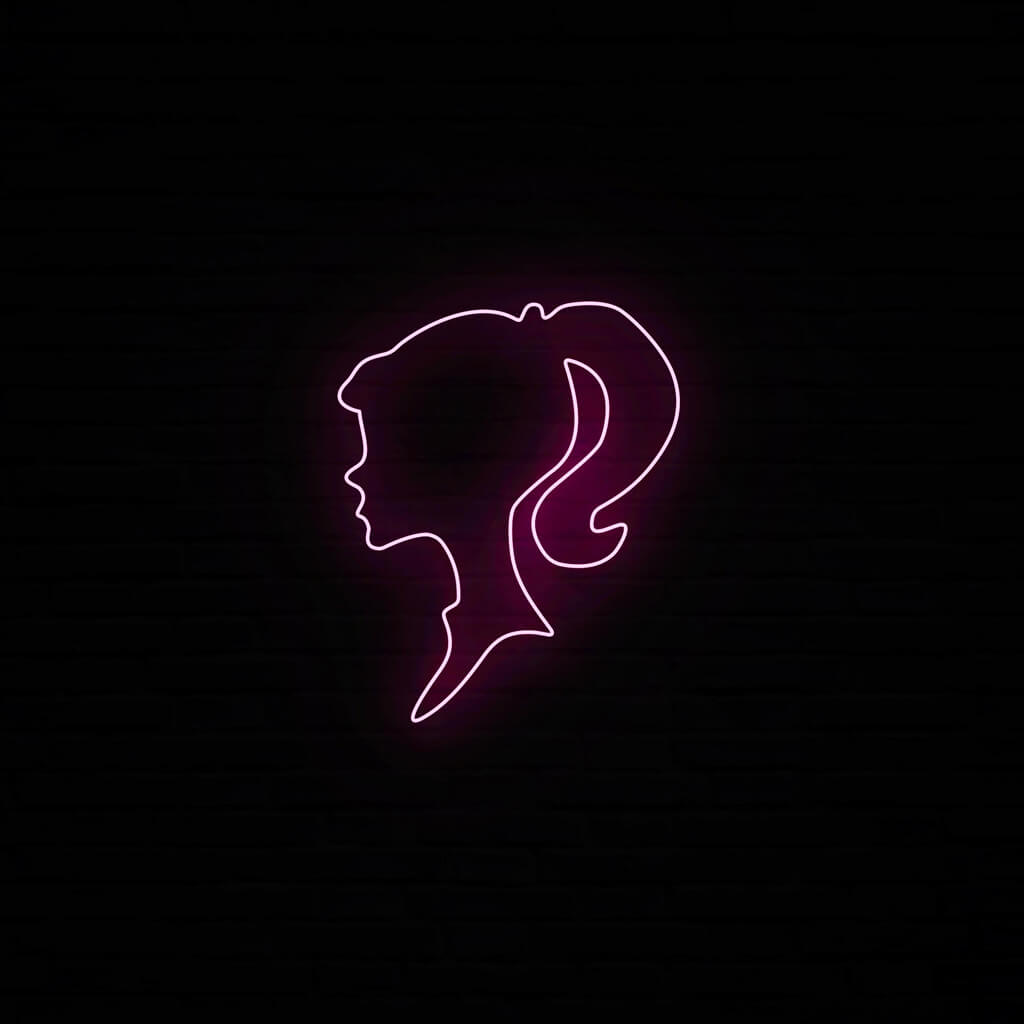 Barbie Neon LED - Różowy