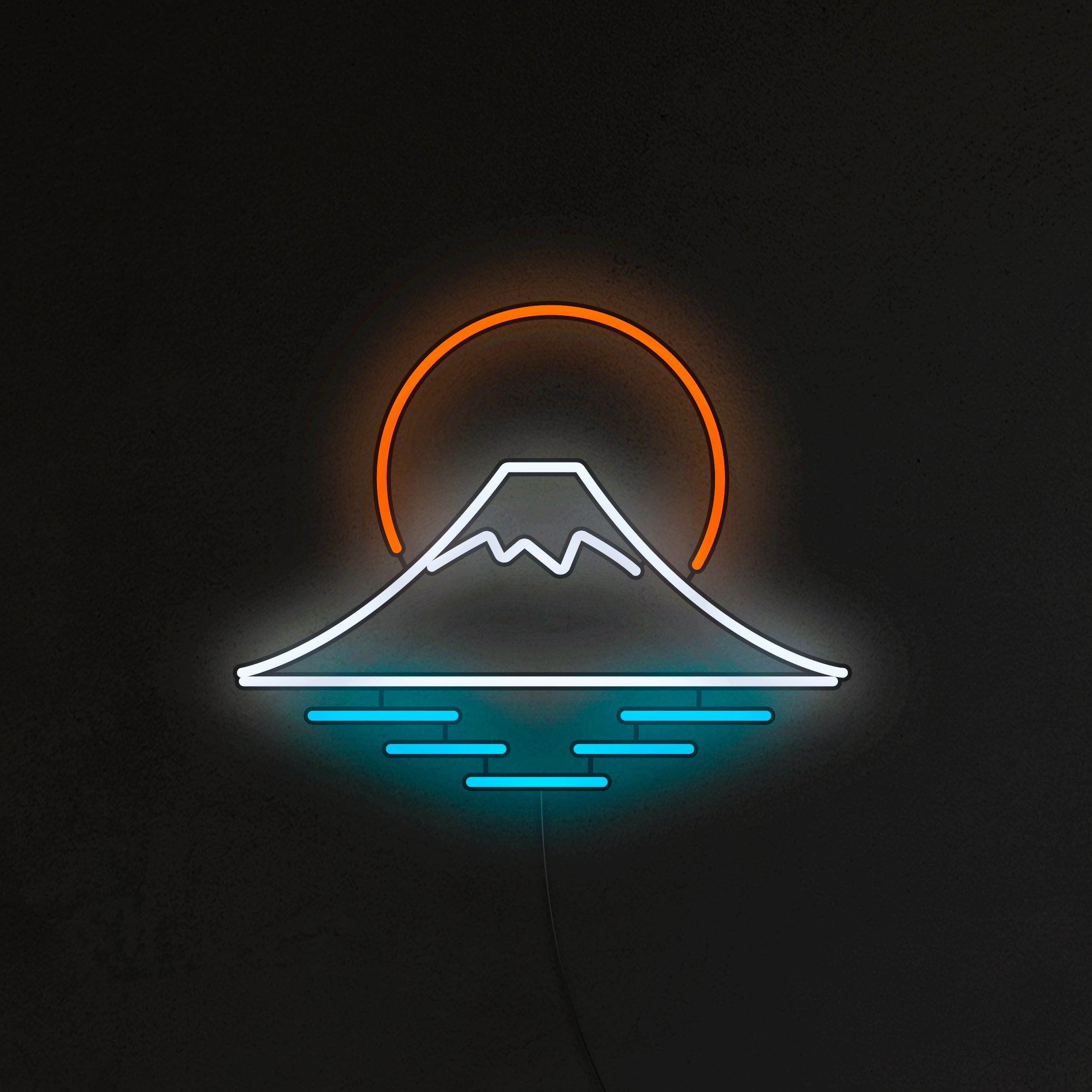 Góra Fuji Neon LED