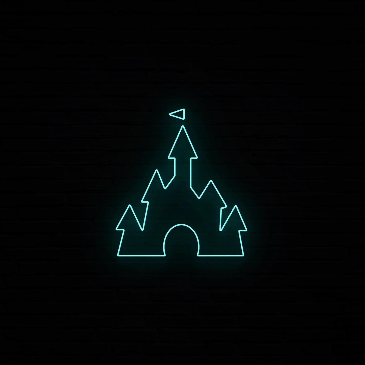 Zamek Disneya Neon LED