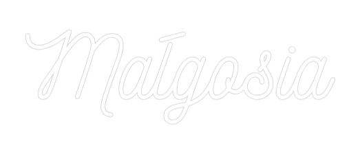 Custom Neon: Małgosia