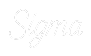 Custom Neon: Sigma