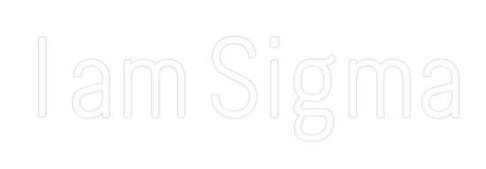Custom Neon: I am Sigma