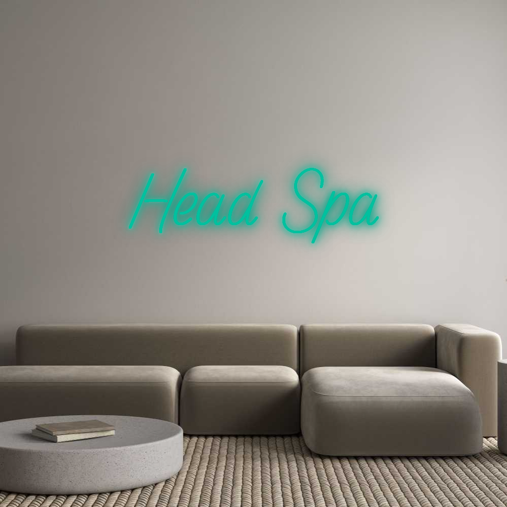 Custom Neon: Head Spa