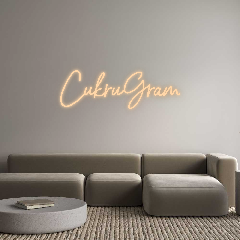 Custom Neon: CukruGram
