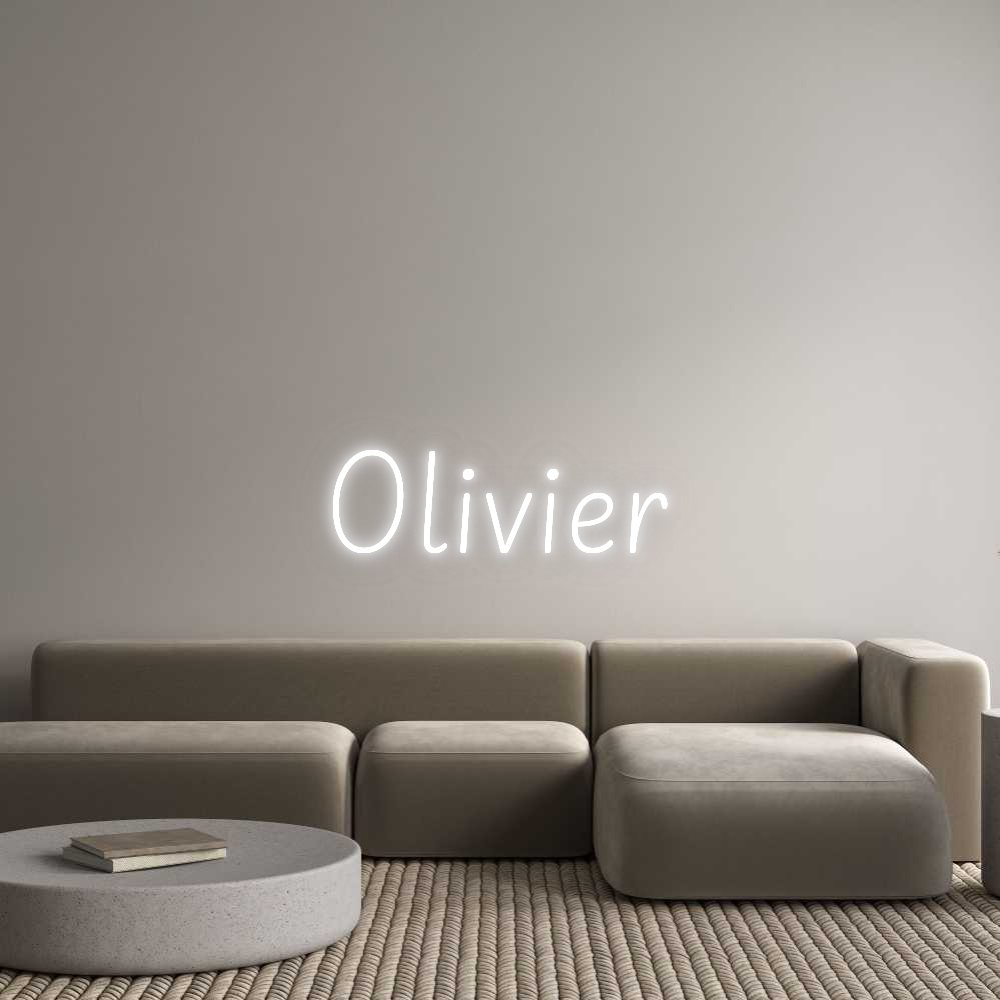 Custom Neon: Olivier