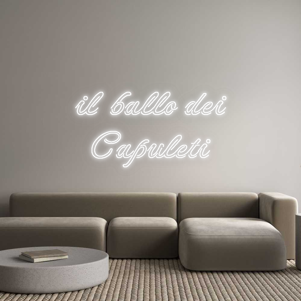 Custom Neon: il ballo dei
...