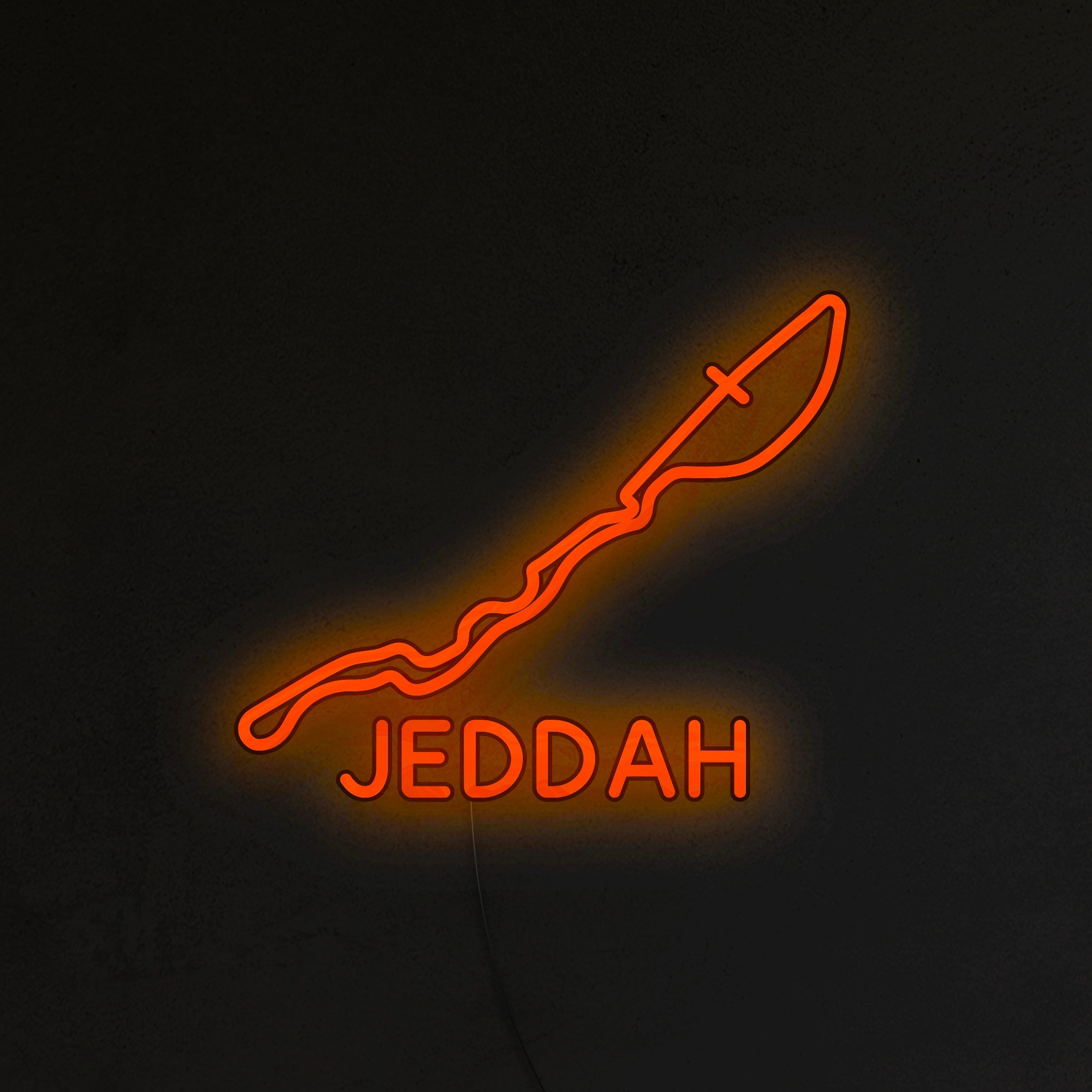 Tor Jeddah Neon LED