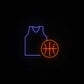 Strój Koszykarza Neon LED