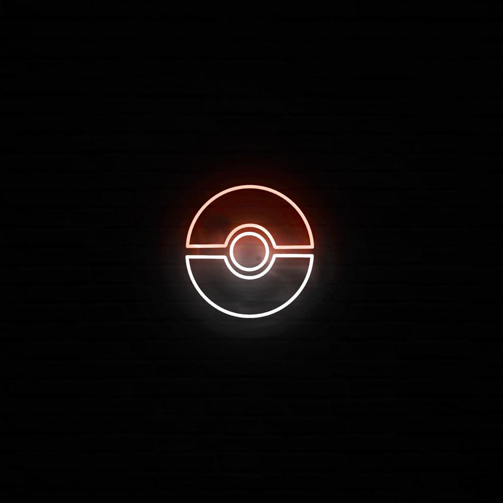 Pokeball Neon LED