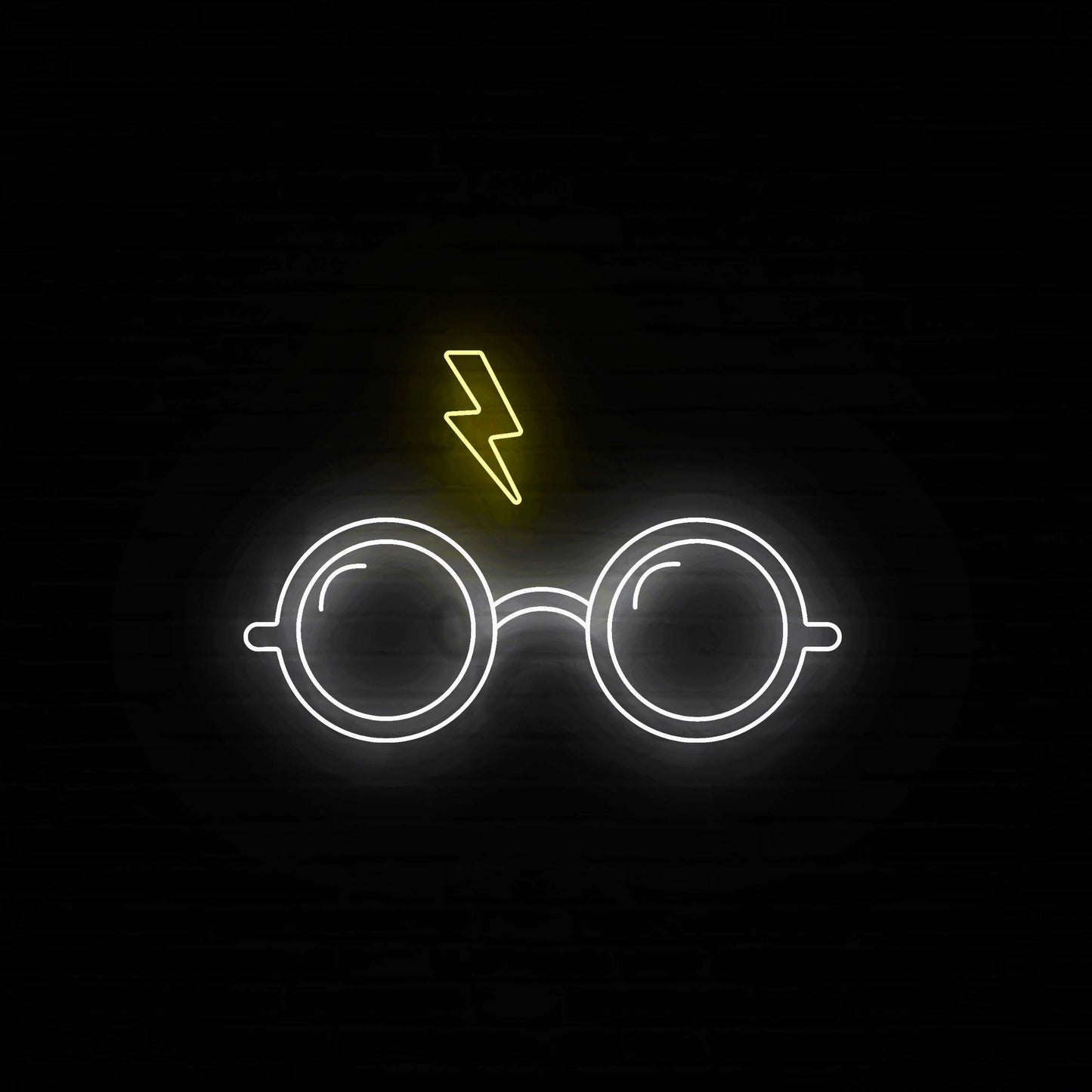 Harry Potter Okulary Neon LED